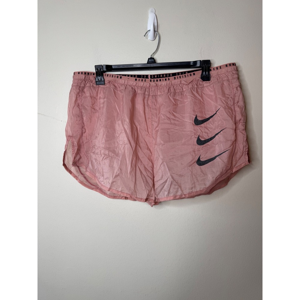 Nike Running Division 2-in-1 Shorts Pink Triple Swoosh